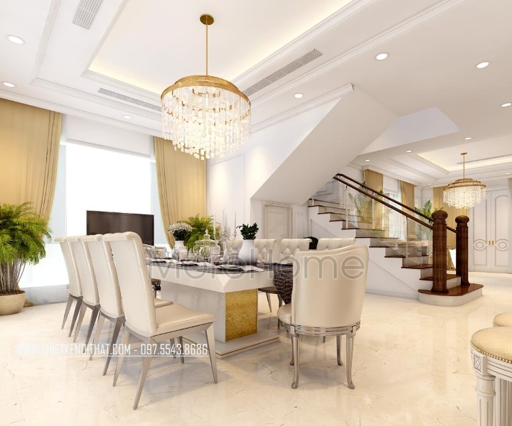 Cầu thang kính cường lực